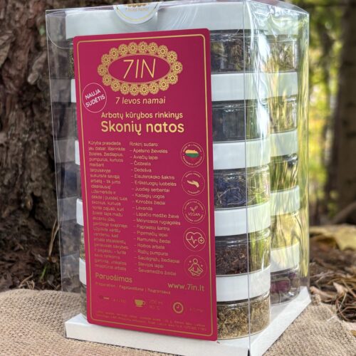 Arbatų kūrybos rinkinys „Skonių natos“