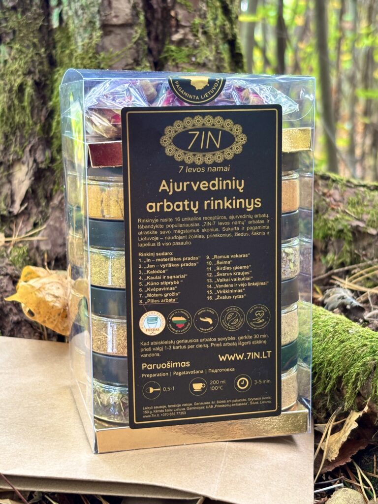 Ajurvedinių arbatų rinkinys