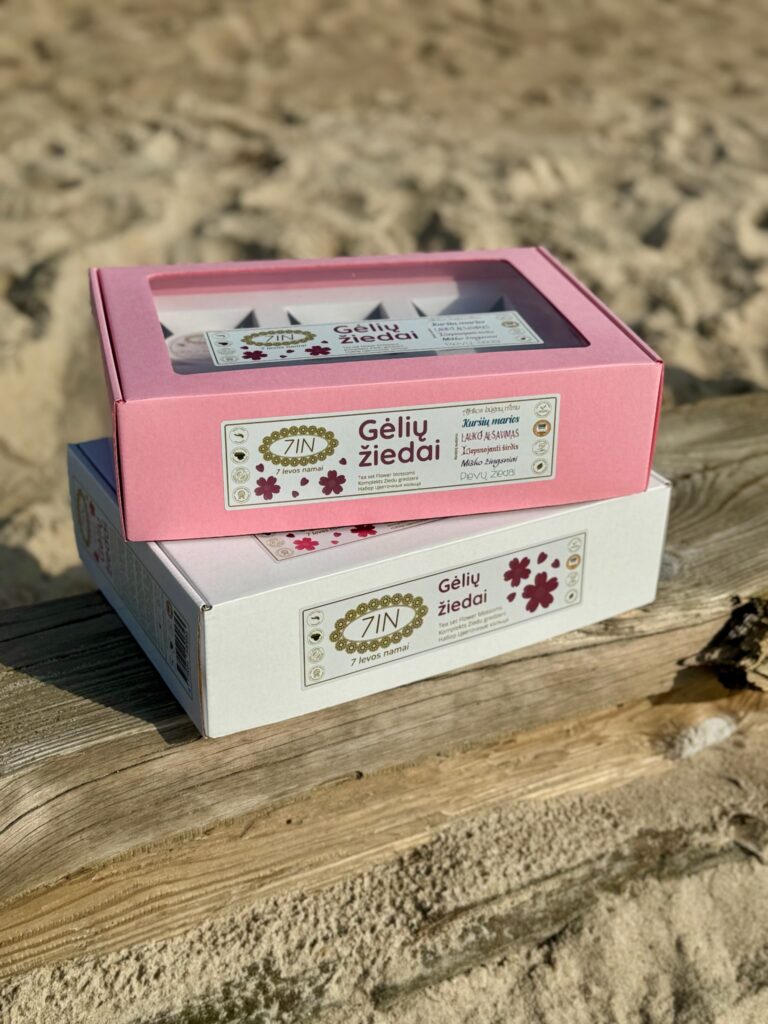 Tea set "Flower rings"