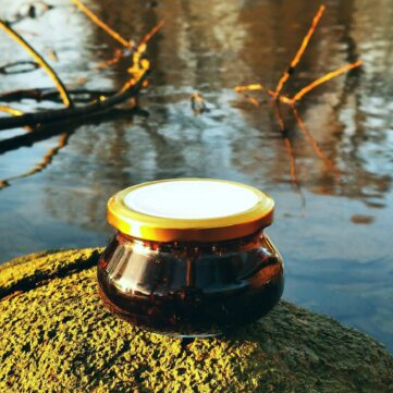 Варенье из бузины с лимонной цедрой