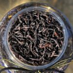 Черный цейлонский чай с синими васильками